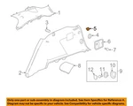 Gm Oem 18-23 Equinox Quarter Panel Interior Trim-retainer 92264562. Fixed Price $9.93.