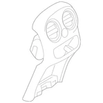 Genuine Mercedes-benz Air Vent 205-830-05-01-9051. Fixed Price $155.49.