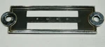 1963 Ford Logo Emblem Script Galaxie Radio Face Plate Bezel Fomoco C3aa-18842. Fixed Price $9.00.