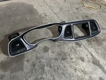 2015 2023 Dodge Challenger Dash Instrument Radio Bezel Honeycomb Trim Oem. Fixed Price $208.00.