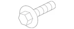 Genuine Lexus Headlamp Assembly Screw 90159-a0034. Fixed Price $1.30.