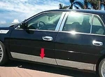 Stainless Steel 10" Wide Rocker Panel 6pc Fits Chrysler Concorde 4-door 98-04. Fixed Price $297.99.