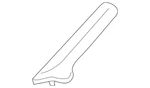 Genuine Bmw Windshield Pillar Trim 51-43-7-006-839. Fixed Price $163.55.