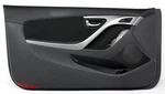 Oem For Hyundai Elantra Coupe 82307-3x470ukk Black Left Driver Door Trim Panel. Fixed Price $139.99.