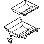 Genuine Ford Console Trim Panel Ds7z-5404567-aa. Fixed Price $42.94.