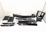 16-19 Oem Bmw G12 750 Dash Doors Air Vent Wood W/ Metal Effect Trim Set S4lm *. Fixed Price $465.03.
