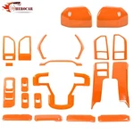 Orange Car Exterior Interior Full Trim Covers For Ford F150 15-20 Accessories. Fixed Price $23.99.