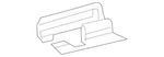 Genuine Mercedes-benz Cover Seat Guide Rail 205-919-11-00-9051. Fixed Price $23.85.