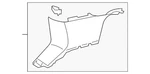 Genuine Volkswagen Upper Quarter Trim 5gm-867-287-d-82v. Fixed Price $114.01.