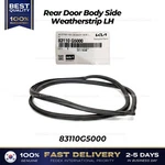 Genuine Rear Door Body Side Weatherstrip Lh 83110g5000 For Kia Niro. Fixed Price $79.00.