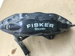 11-12 Fisker Karma 2012 Rear Right Passenger Brake Caliper Brembo Black ;:o. Fixed Price $135.00.