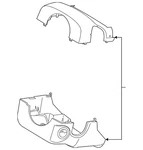 Genuine Ford Steering Column Cover Fl3z-3530-af. Fixed Price $126.21.
