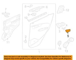 Gm Oem 16-22 Spark Rear Door Interior Trim-handle, Inside Cap 94533457. Fixed Price $29.90.