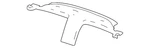 Genuine Gm Upper Trim Panel 15213611. Fixed Price $78.22.