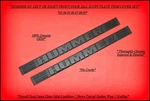 2003 2009 Hummer H2 Oem Front Door Sill Scuff Plate Trim Cover Set Lh & Rh. Fixed Price $119.95.