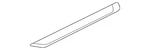 Genuine Volkswagen Front Sill Plate 561-853-537-tf9. Fixed Price $68.18.