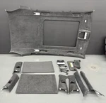 Bmw F15 F85 X5 M Black Headliner Roof Abc Pillars Visors Set Alcantara Leather. Fixed Price $630.00.