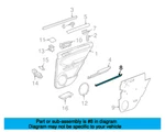 Mercedes-benz M-class W164 Rear Left Lower Door Trim Molding Clip. Fixed Price $111.93.