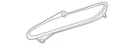 Genuine Mercedes-benz Interior Door Handle Trim 099-760-91-04. Fixed Price $38.25.