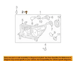Toyota Oem Headlamp-front Lamps-headlamp Assembly Screw 90159a0034. Fixed Price $1.65.