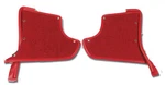 Corvette C2 Kick Panels W/carpet Red 1965-1967. Fixed Price $99.99.