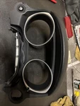 08-15 Mitsubishi Evolution X Gauge Cluster Speedometer Trim Bezel Evo -#5. Fixed Price $40.00.