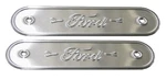 Aluminum Door Sill Scuff Plates 8" Long 1928-31 Model A Coupe - Pair. Fixed Price $15.00.