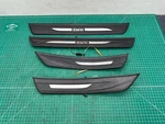 11-16 Bmw F10 Door Sill Panel Scuff Plate Step Cover Lighted Trim Set Oem. Fixed Price $54.98.