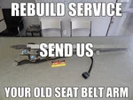 W124 300ce E320 Coupe Or Convertible Seat Belt Arm Retractor Track Mercedes. Fixed Price $499.99.
