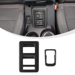 Carbon Fiber Window Switch+reaview Mirror Adjust Trim Cover For Ford Bronco 21+. Fixed Price $19.49.