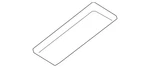 Genuine Nissan Handle Bezel 80942-9gg0a. Fixed Price $12.08.