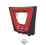 15-20 Oem Bmw F80 F82 Dct Transmission Central Console Shifter Carbon Red Trim. Fixed Price $95.01.