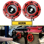 2x 12v 300db Super Loud Train Horn Waterproof Motorcycle Car Truck Suv Boat Red. Fixed Price $23.99.