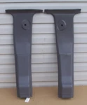 92-96 Ford F250 F350 Crew Cab Middle B Pillar Upper Trims Lt Gray Pair Oem Read!. Fixed Price $229.00.