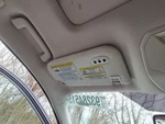 2014 Ford Escape Driver Sun Visor Assembly W/illumination Used 268-01107l. Fixed Price $80.70.