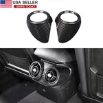 Carbon Abs Rear Air Vent Outlet Ring Panel Cover For Alfa Romeo Giulia 2017-2023. Fixed Price $22.66.