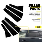 Glossy Black Pillar Posts Door Trim Window Cover Fits 2017 2018-23 Cadillac Xt5. Fixed Price $14.24.