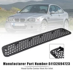 Hood Grille Center Vent Air Inlet 51132694723 For Bmw E46 M3 2001-2006 F08. Fixed Price $91.62.