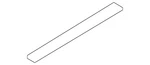 Genuine Mini Door Trim Sill Plate Insert 51-77-7-374-896. Fixed Price $83.11.