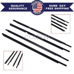 4x Door Glass Outer Weatherstrip 68160-0d100 Fits 2006-11 Toyota Yaris Hatchback. Fixed Price $55.34.