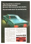 Print Ad 1969 Ford Autolite Shock Absorbers Car Of Future Techna Tomorrow. Fixed Price $11.99.