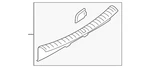 Genuine Bmw Sill Cover 51-47-7-373-575. Fixed Price $87.97.