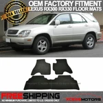 Fits 99-03 Lexus Rx300 Rx330 Oe 4pcs Floor Mats Carpet Front Rear Nylon Black. Fixed Price $42.99.