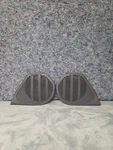 1992-1995 Honda Civic Sedan Oem Front Speaker Covers Gray 92 93 94 95 Lx Ex Eg9. Fixed Price $59.99.