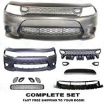 For 2015-2023 Dodge Charger Srt-8 Srt Hellcat Front Bumper Set. Fixed Price $699.00.