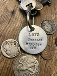 1973 Ferrari Dino 246 Gts Aluminum Key Fob 73 Chain. Fixed Price $19.95.