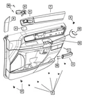 Genuine Mopar Door Trim Panel Fastener 6505759aa. Fixed Price $16.07.