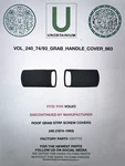 Fits/ For Volvo 240 Grab Handle Screw Covers Part#. Fixed Price $15.00.