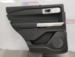 23 Ford Explorer Limited Door Trim Panel Black Leather Rear Left Driver. Fixed Price $200.00.