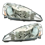 For 2005 2006 Acura Rsx Base Type-s Coupe Chrome Bezel Headlight Lamp Pair Set. Fixed Price $229.95.